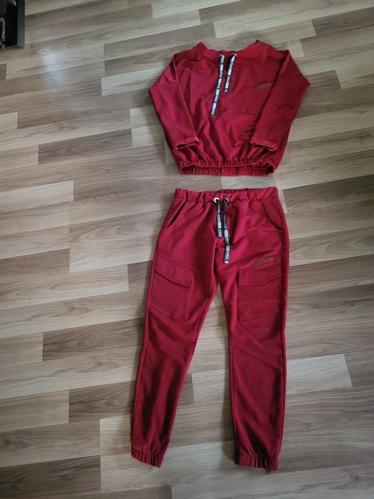 Dres czerwony bawełniany S/M