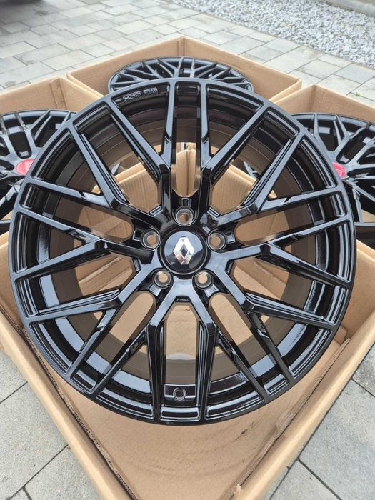 Felgi 18" 5x114,3 Nissan Renault Mitsubishi Hyundai Nowe Czarne TPMS | #RS4