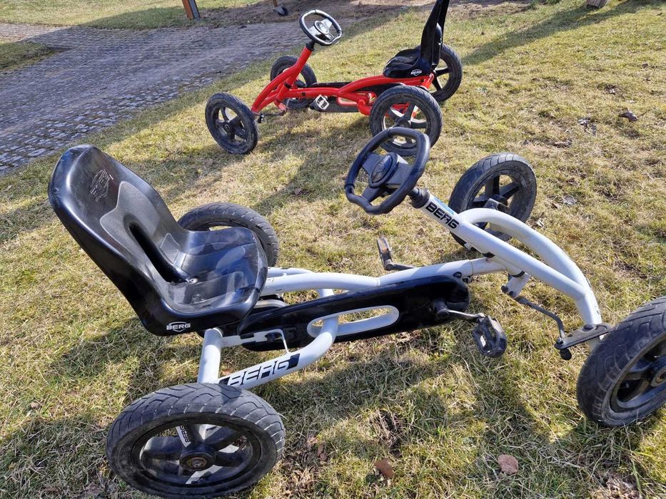 Gokart Berg Buddy szary