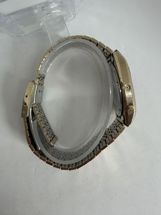 Zegarek męski Dugena LCD Quartz Japan vintage uszkodzony