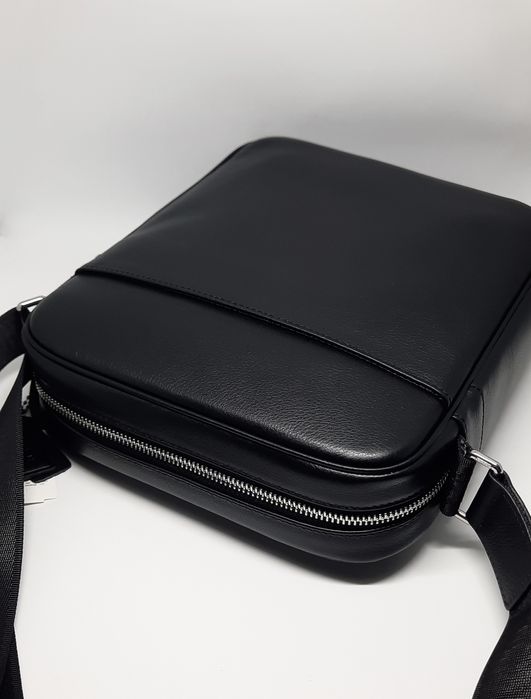 Чоловіча сумка коач барсетка | Мужская кожаная сумка коач месенджер