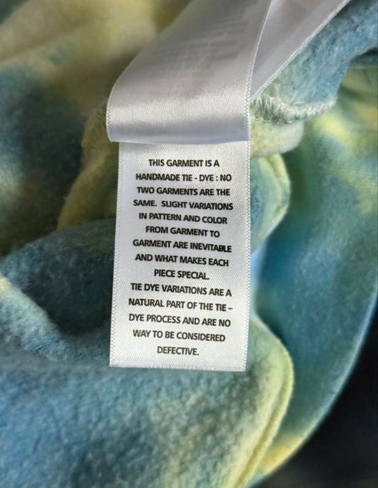 Calvin Klein Jeans bluza z kapturem Tie-dye rozmiar M