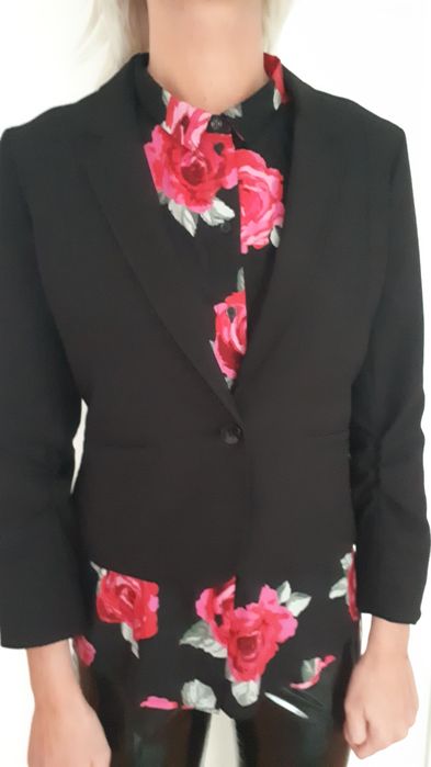 Marynarka H&M, kolor czarny.