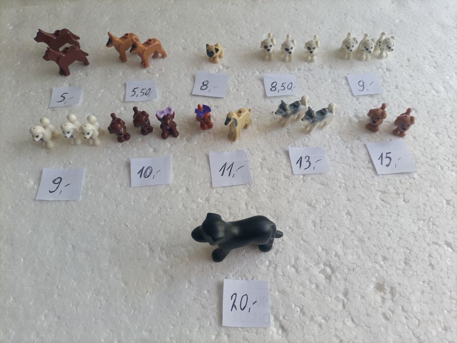 Klocki LEGO figurki psy