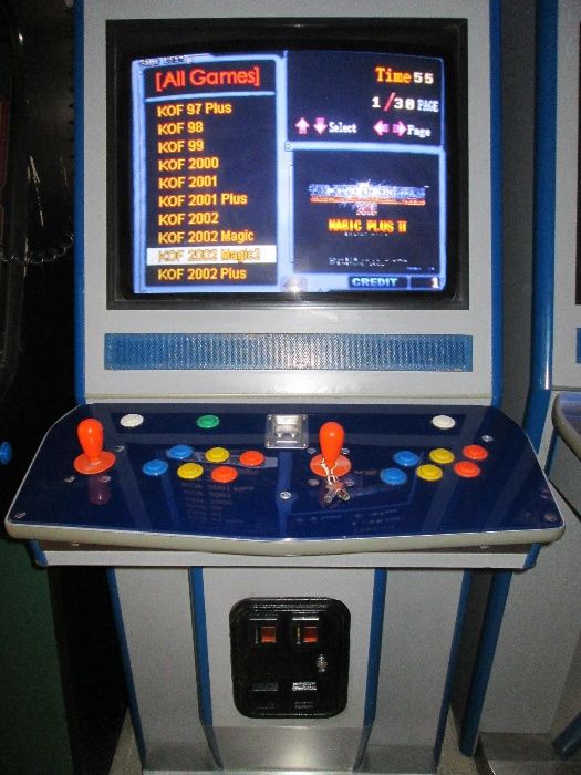 Máquina jogos arcade com 705 jogos novos
