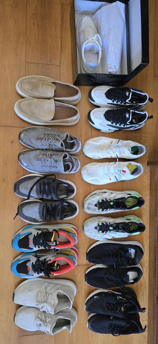 Ténis novos e usados