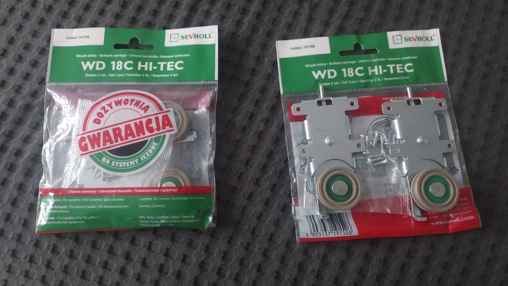 Sevroll wózek dolny 4 sztuki nowe!!!