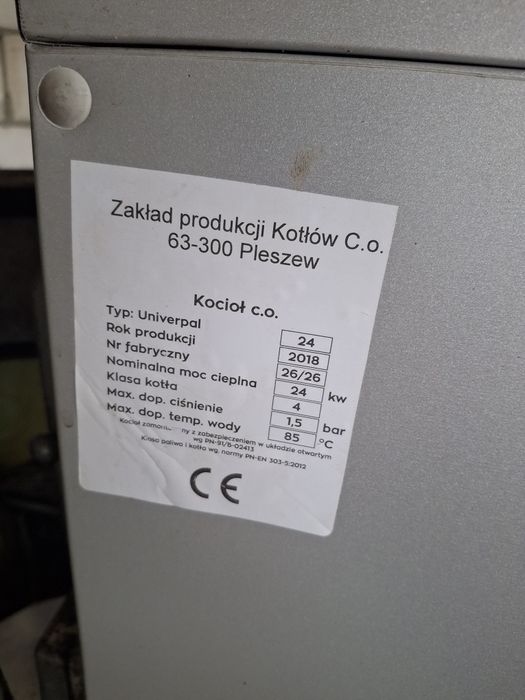 Piec części 24 kw Pleszew