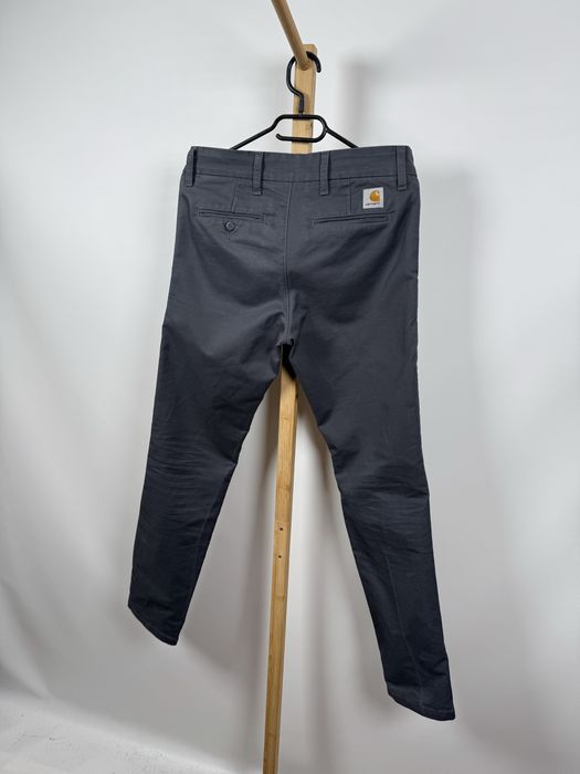Carhartt WIP Sid Pant męskie szare spodnie chinosy 30x32