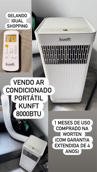 Ar condicionado Kunft 8000BTU