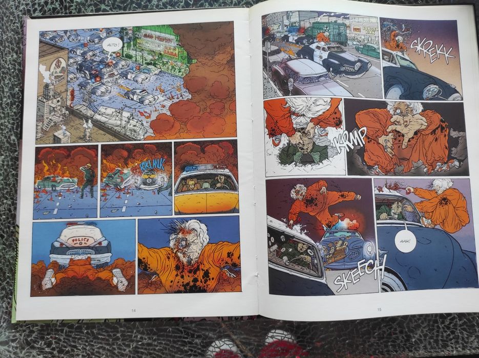 Hard Boiled Frank Miller Banda desenhada Meribérica