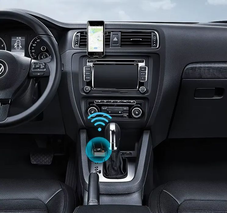 Transmiter adapter Bluetooth 15m AUX OUT NFC karta SD USB Blow 74-199#