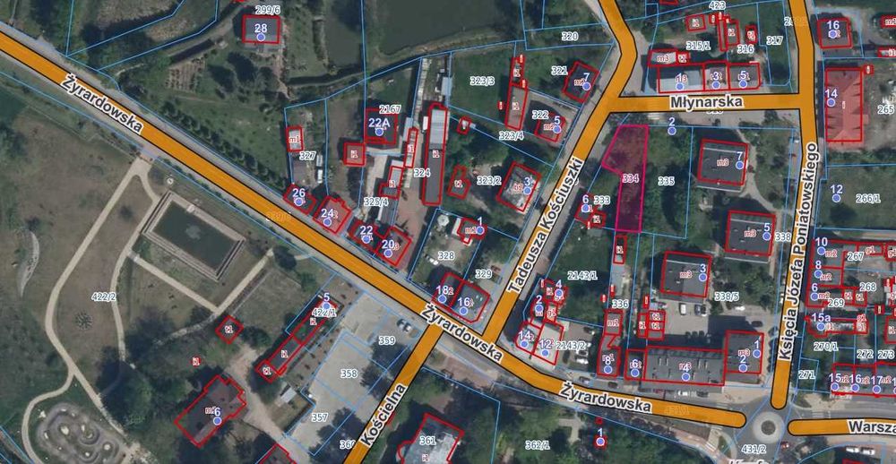 Działka budowlana z projektem Hostelu, Mszczonów