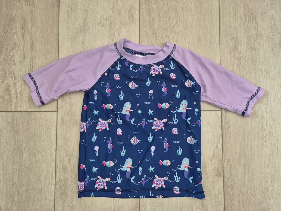 Bluzka bluzeczka kąpielowa ochrona UV rozm. 122/128
