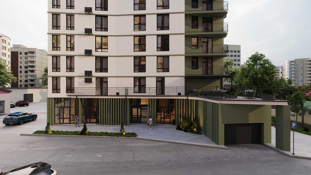 1 кімн.кв-ра  вул.Федьковича, Пасічна. ЖК Альпійський