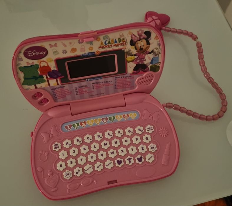 Computador Criança Mickey Mouse so serve para brincar assim