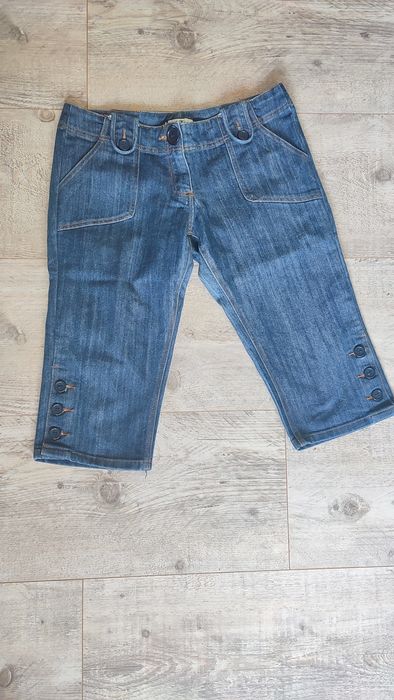 Spodenki, rybaczki jeansowe r. 40 stan bdb