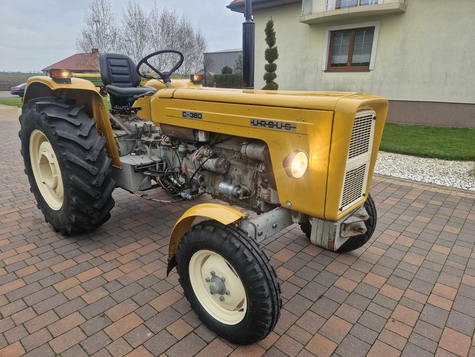 Ursus C360. Rok 1982. Opony Radialne.