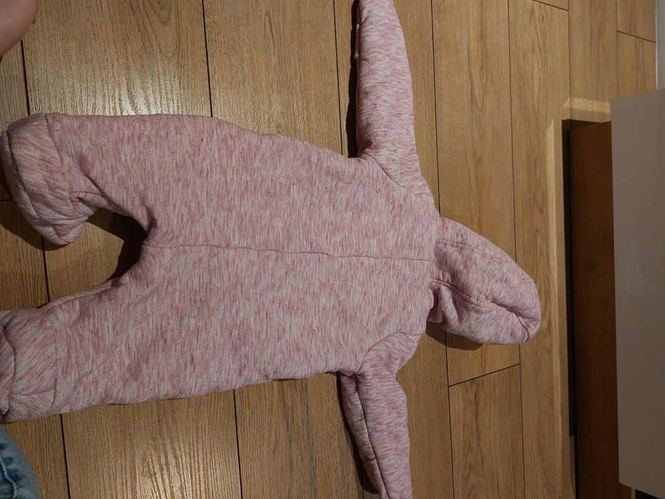 Kombinezon różowy ciepły