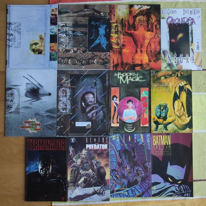 Dave McKean, Batman, Aliens, Terminator,