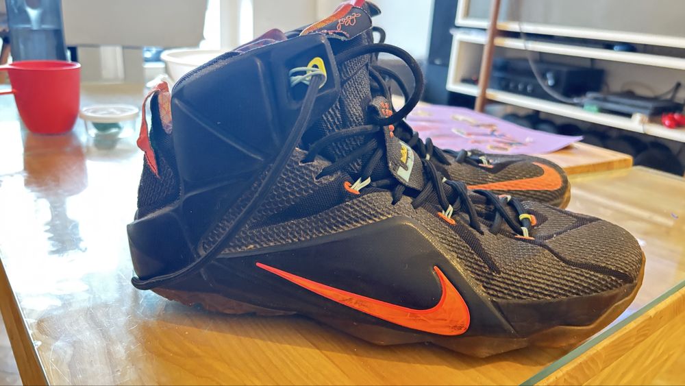 Nike Lebron 12 muliticolor