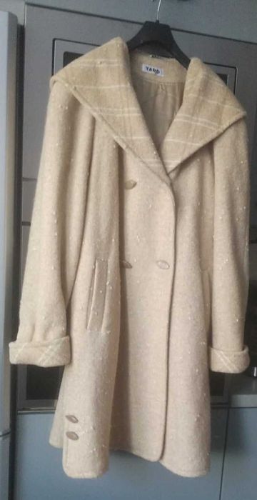 Płaszcz z dodatkiem kaszmiru