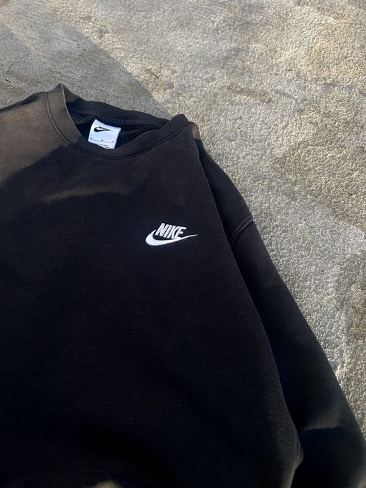 Czarna bluza crewneck Nike Vintage 90s y2k