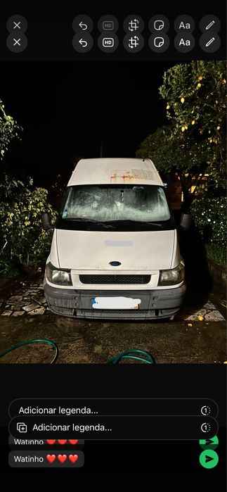 Troco por camiao ou carrinha de contentor