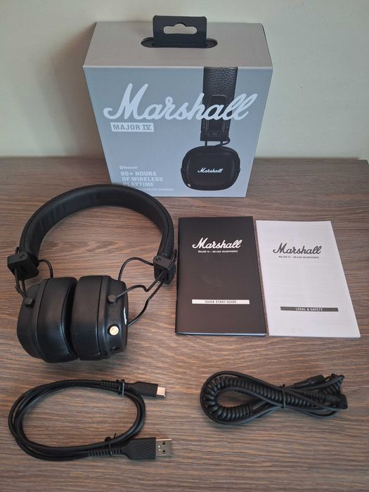 Бездротові навушники Marshall Major IV Bluetooth.Наушники Маршал 4