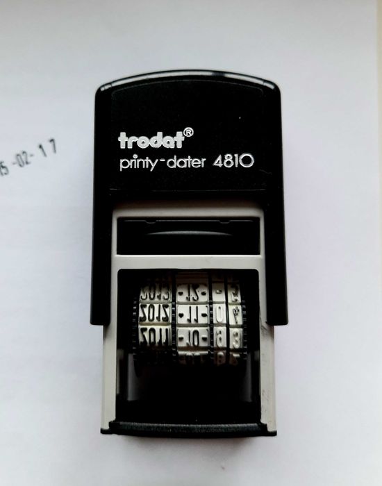 Pieczęć datownik Printy 4810