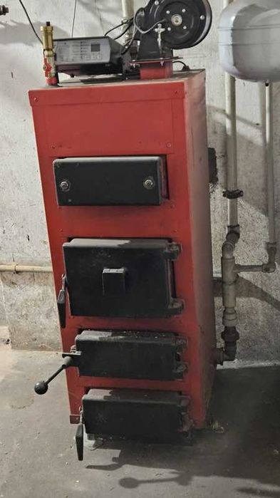 piec zasypowy 12kW + zasobnik c.w.u 80L