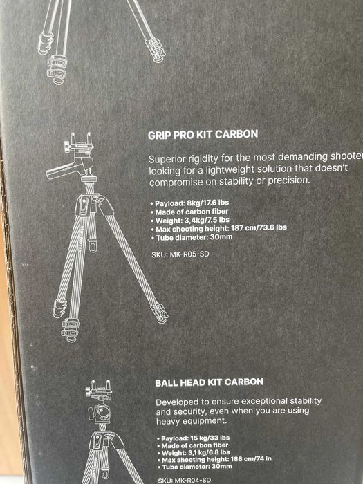 Карбоновий штатив Manfrotto ALPHA S.H.O.T. Grip PRO Kit (MK-R05-SD)