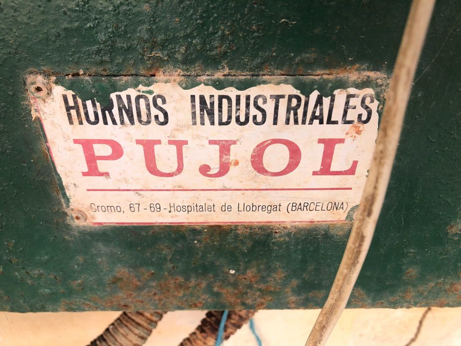 Forno de Cerâmica Industrial Usado Marca Pujol (Barcelona)