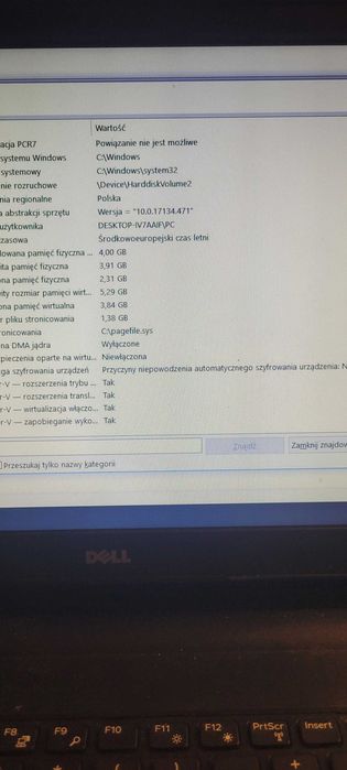 Dell Vostro 3558 i3-5005u 4GB