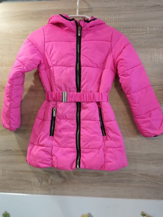 Płaszczyk dziewczęcy zimowy
