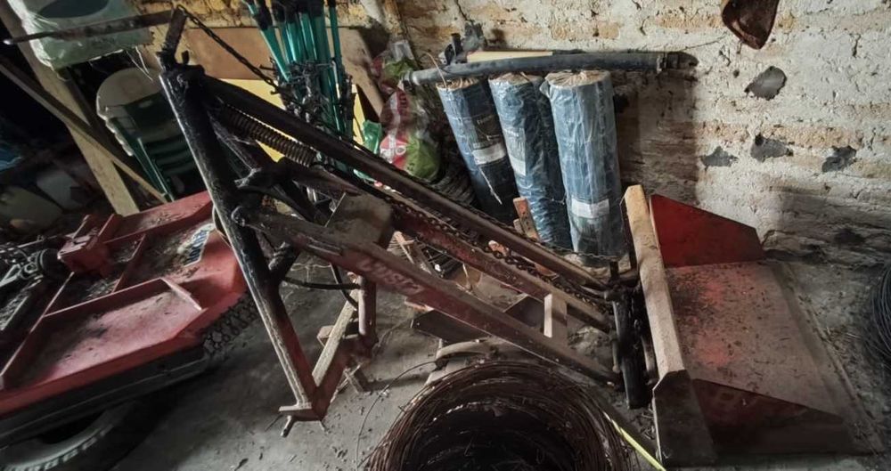 Trator Same Solaris 35CV, Reboque e 7 Alfaias (Conjunto)