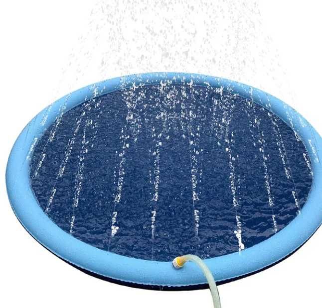 Piscina irrigadora para cães e crianças