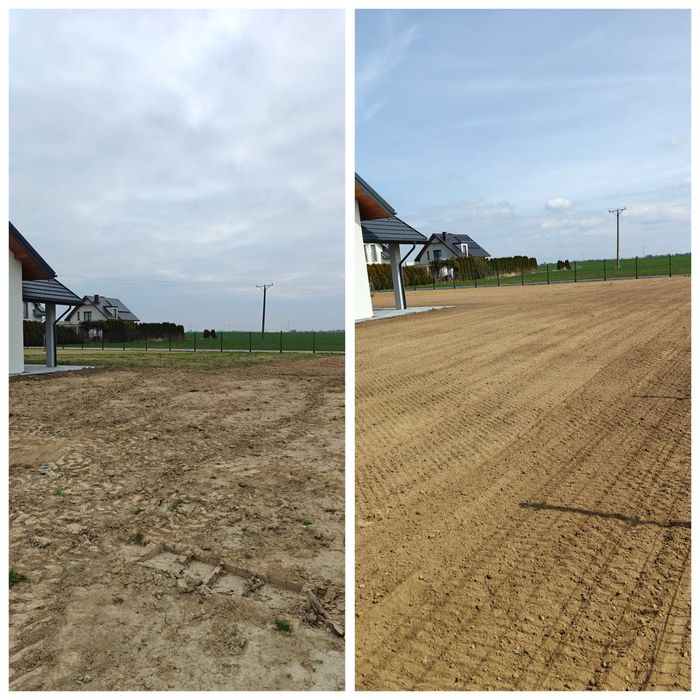 Glebogryzarka separacyjna, koszenie nieużytków, usługi ogrodnicze