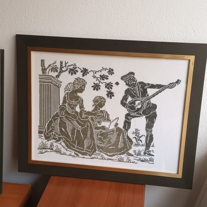 Quadros em Ponto Cruz