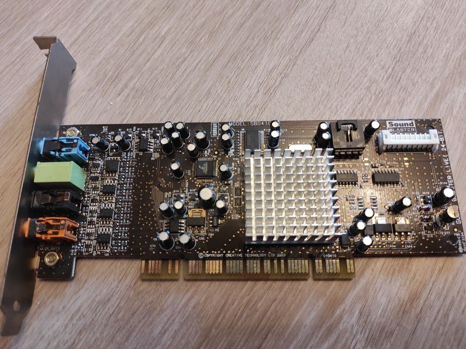 CREATIVE SOUND BLASTER LIVE SB0410 24-битная звуковая карта PCI: 500 ...