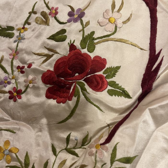 Colcha Chinesa Antiga