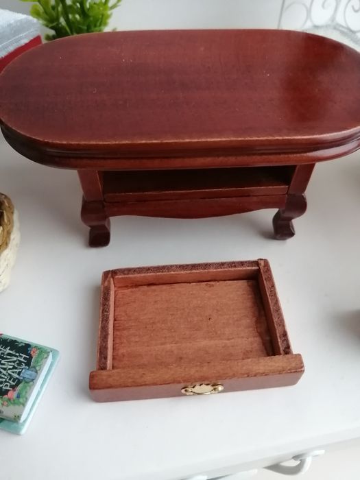 Комод вінтажний ляльковий будинок, мініатюра,стіл меблі іграшкові,1:12