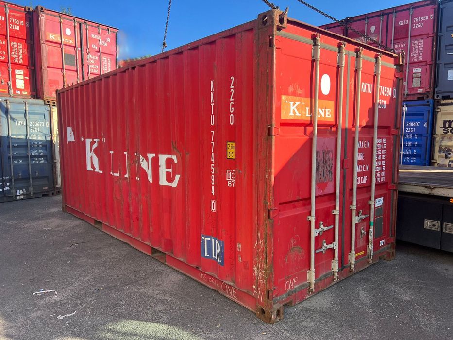 Kontener morski magazynowy 20DV 6 metrowy + transport HDS!