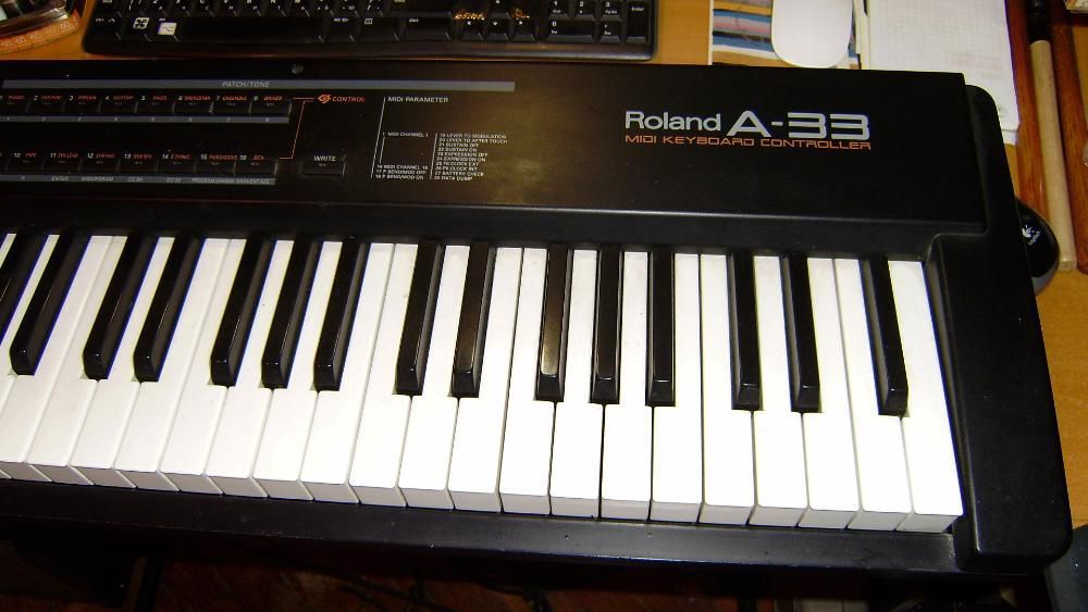 Roland a-33 с педалью