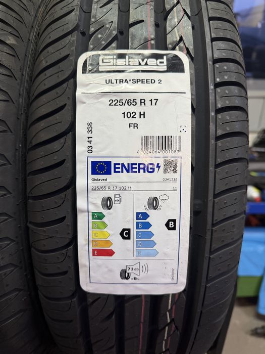 Opony letnie 225/65R17 102H Gislaved Ultra Speed 2 | 2024 | Nowe