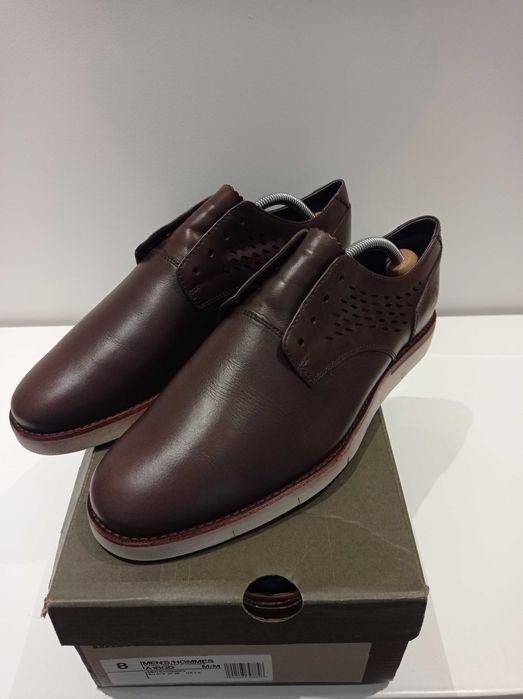 Timberland Preston Hill Perf Oxford – brązowe, EU 41.5 (26 cm)