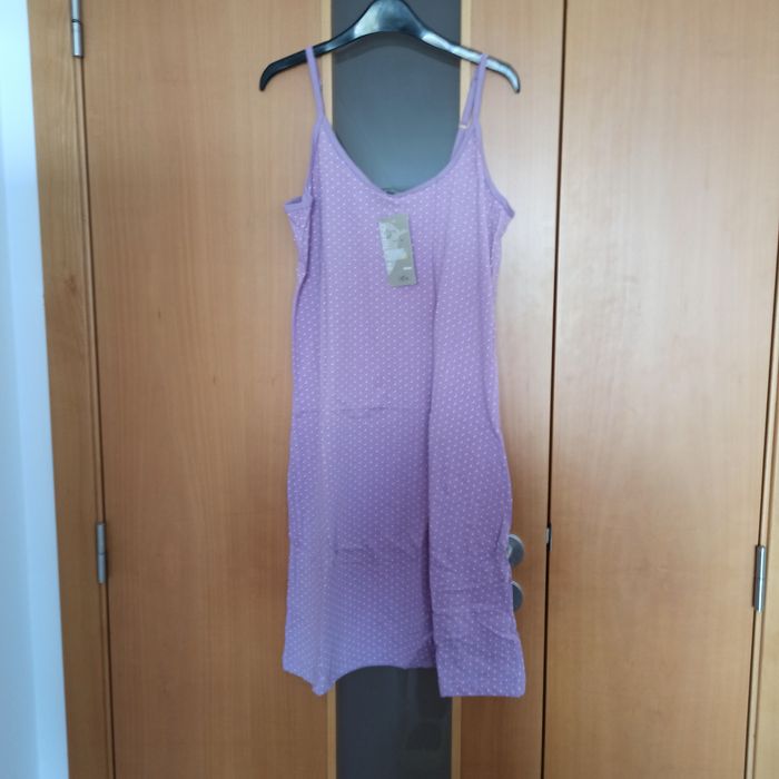 Camisa de dormir de algodao nova