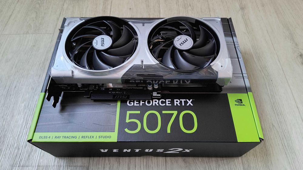 Видеокарта MSI Ventus 2X OC RTX 5070 12GB GDDR7 (На гарантии)