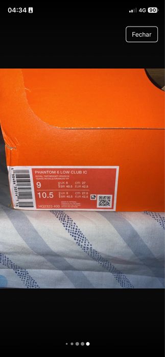 Sapatihas futsal nike Phanton