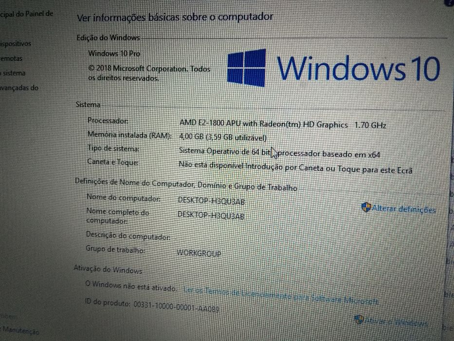 Samsung 355E5C-A01PT portátil + carregador + bateria - 15,6 polegadas64738205178242121